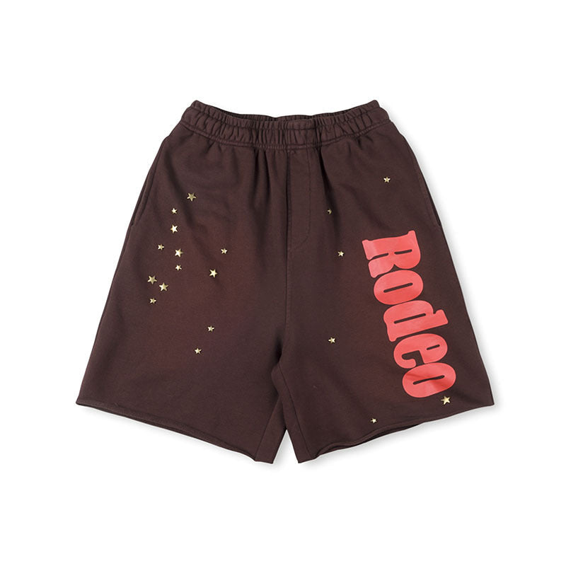 Travis Scott Cactus Jack x Sp5der Days Before Rodeo Shorts
