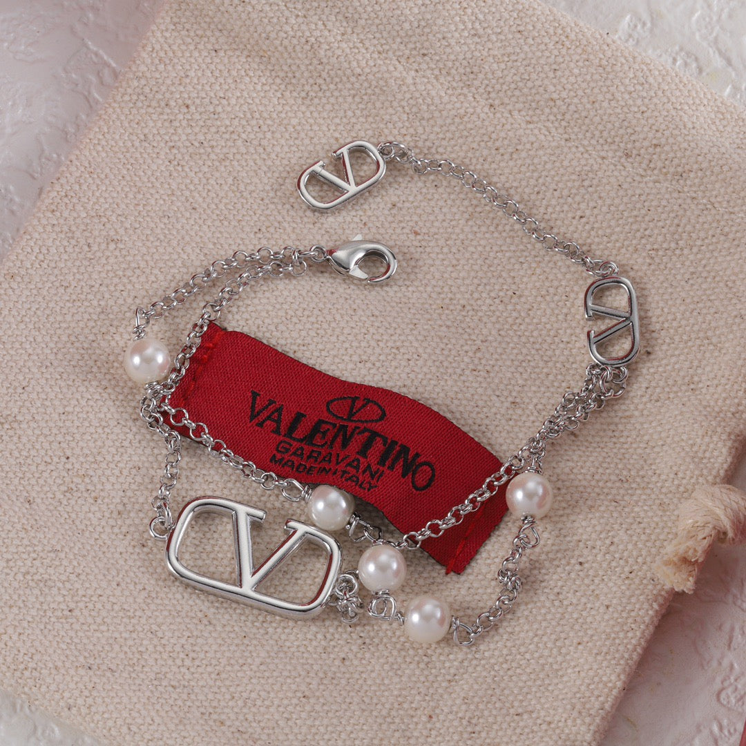 Valentino Pearl Bracelet