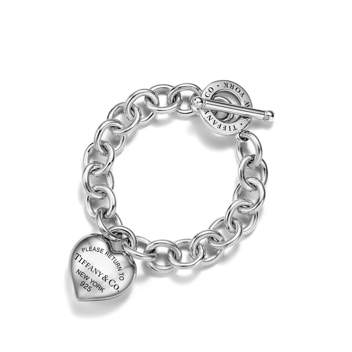 Tiffany Return to Tiffany Full Heart Toggle Bracelet