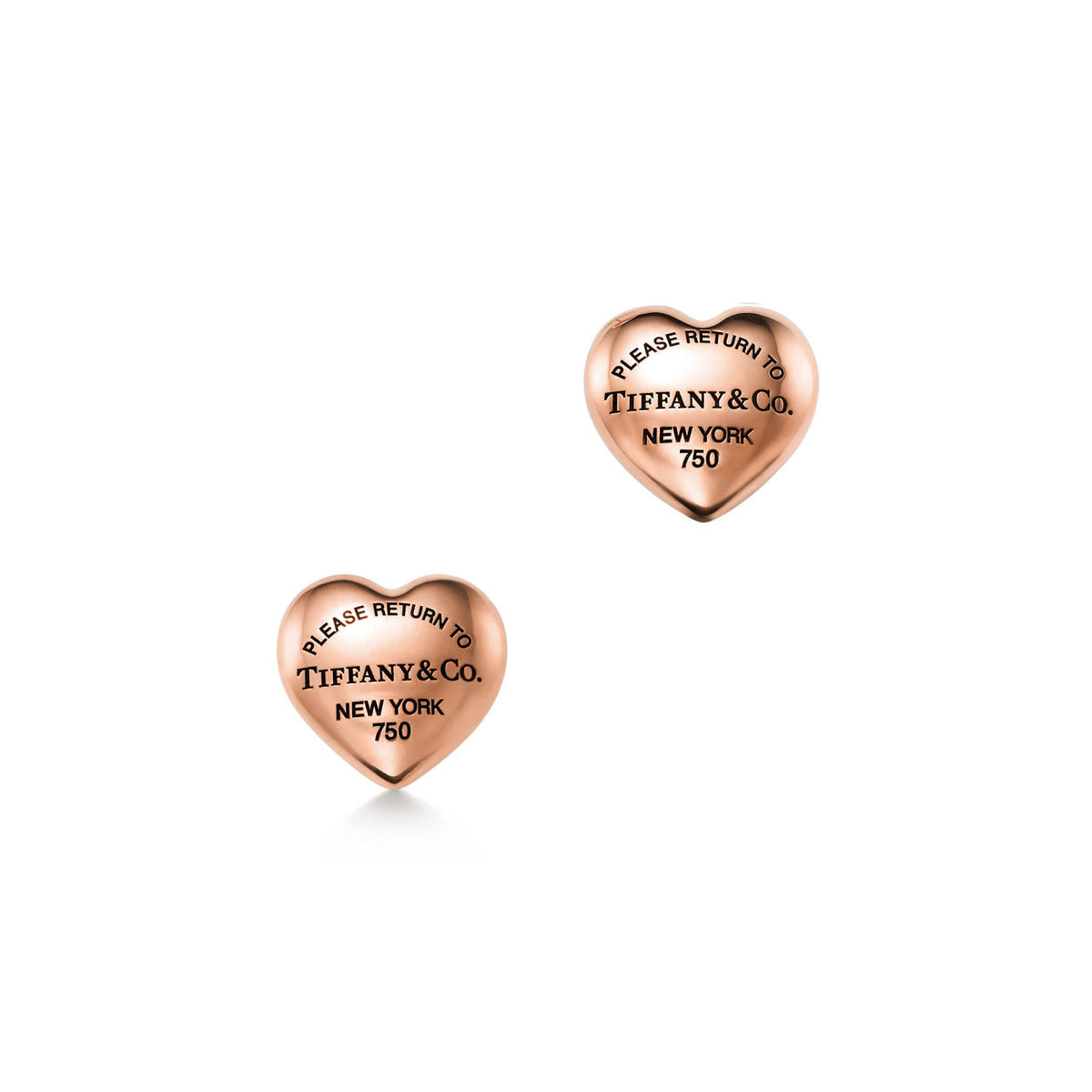 Tiffany Return to Tiffany Full Heart Earrings