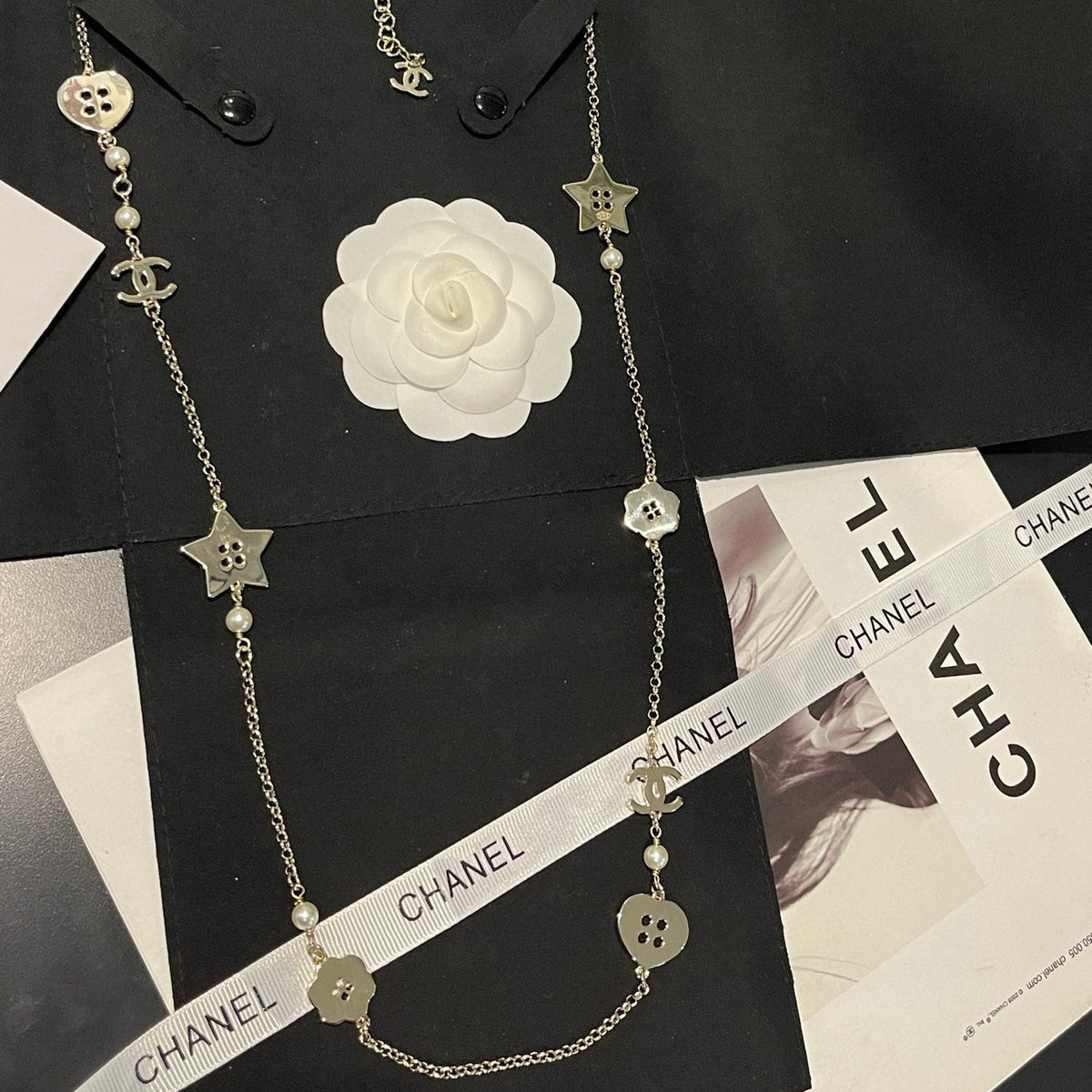 Chanel Star Sweater Chain