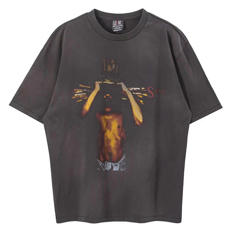 Saint Michael We Live Hell T-Shirt