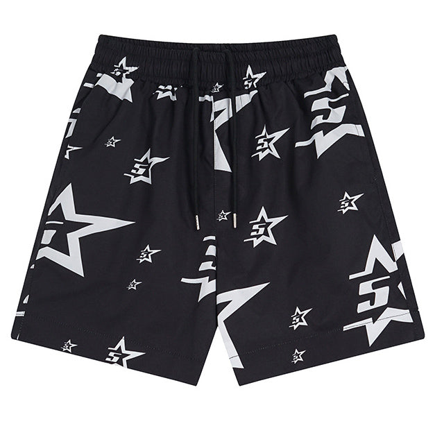 Sp5der Star Pattern Shorts