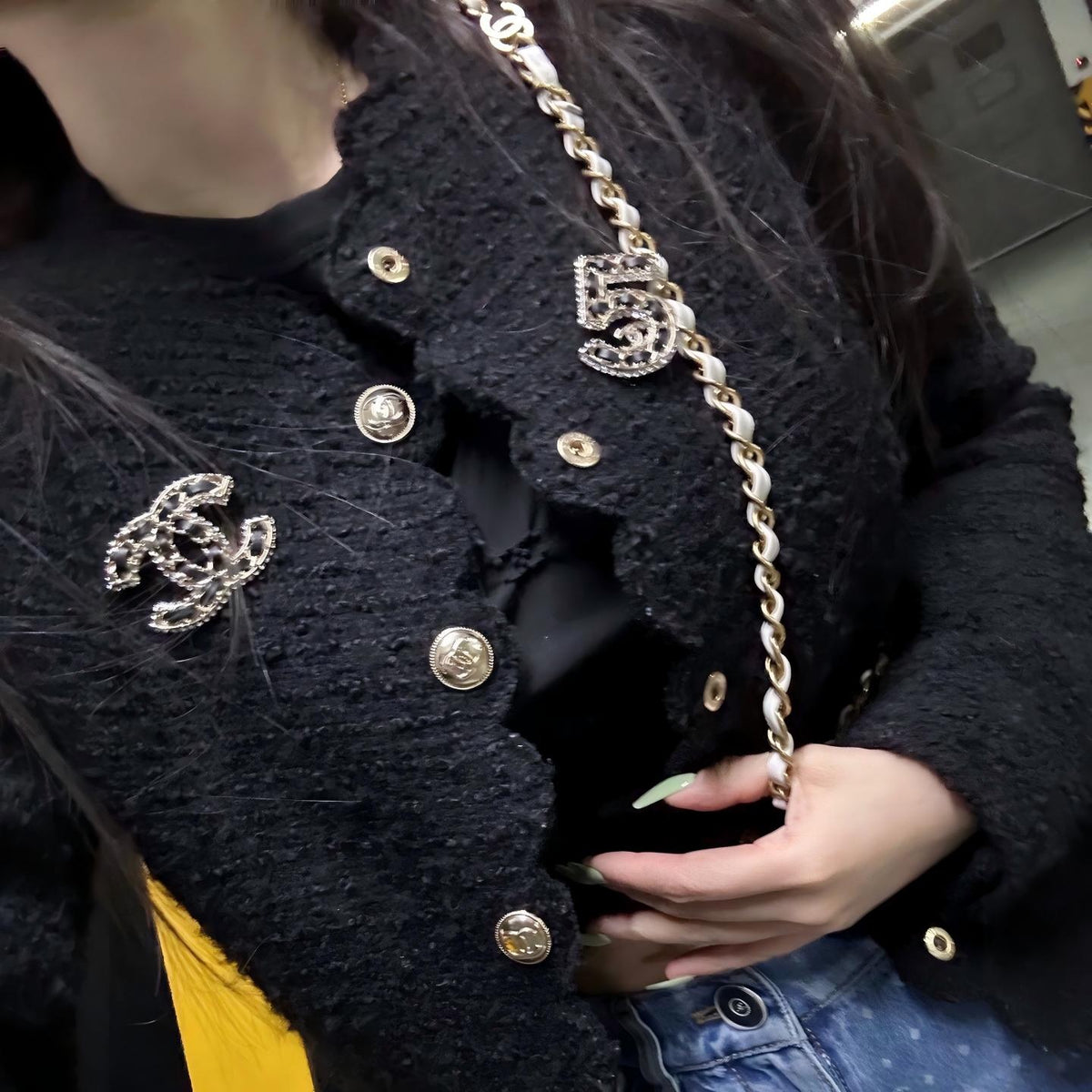Chanel Number 5 Brooch