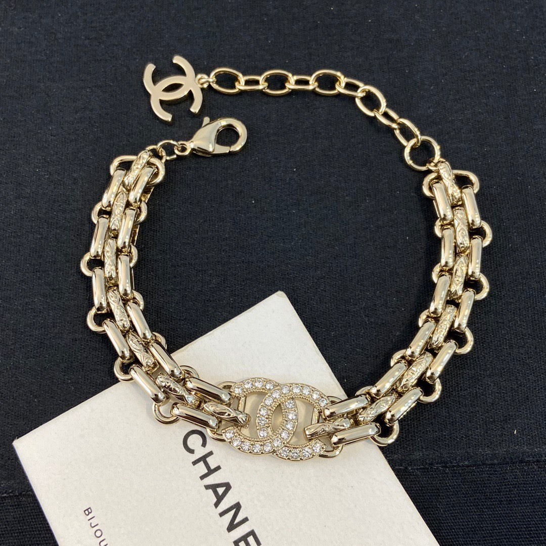 Chanel Chain Necklace Bracelet