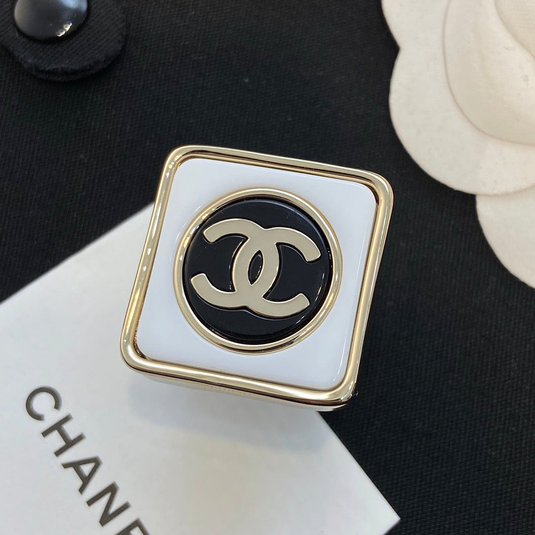 Chanel Square Ring Adjustable Opening
