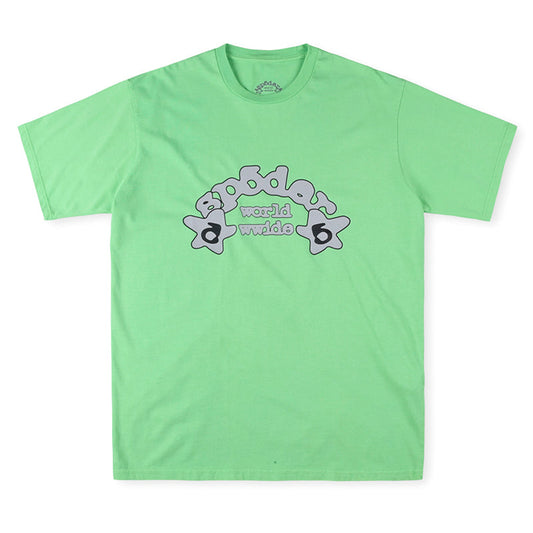 Sp5der Worldwide Tee Slime Green