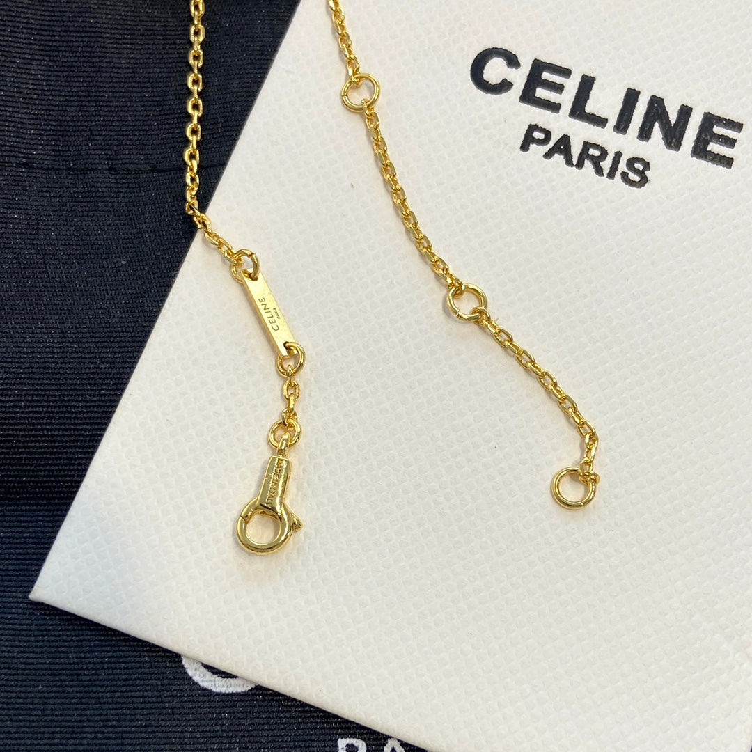 Celine Triumphal Arch Necklace Bracelet Earrings