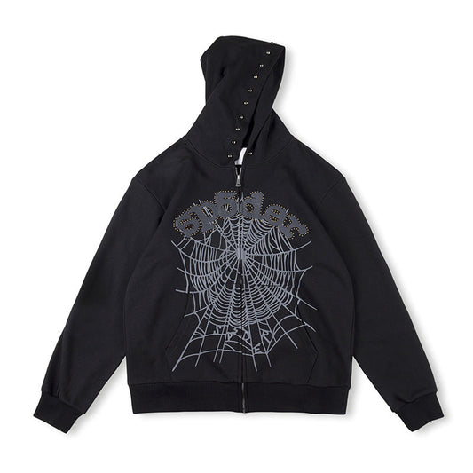 Sp5der Phantom Web Hoodie