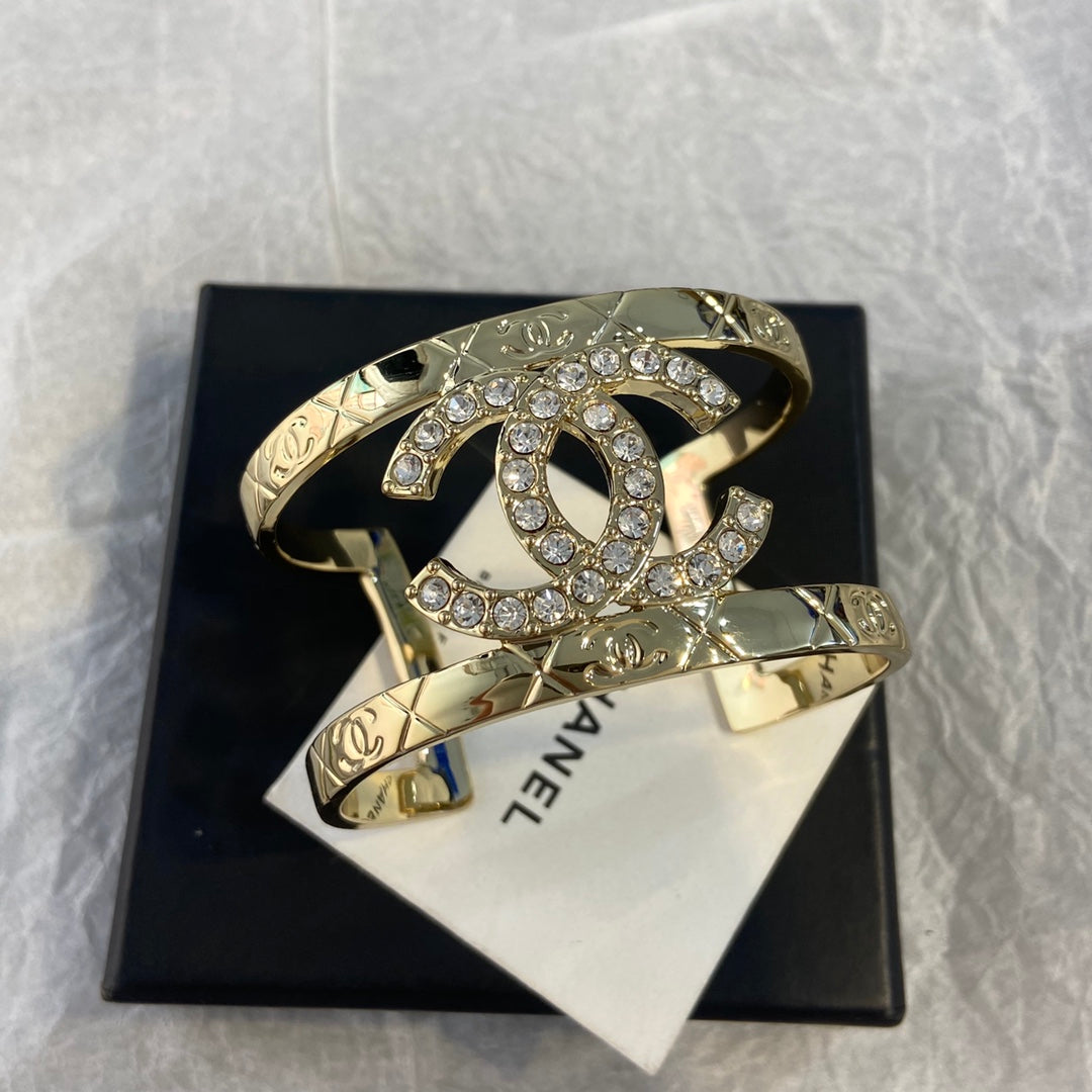 Chanel Logo Bangle