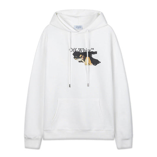 Off-White Graphic-Print  Hoodies
