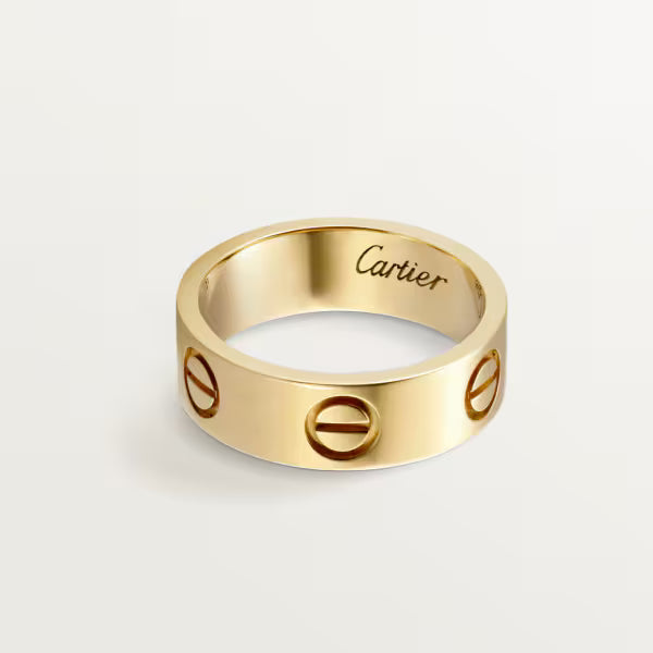 Cartier Love Ring Classic Model(width 5mm)