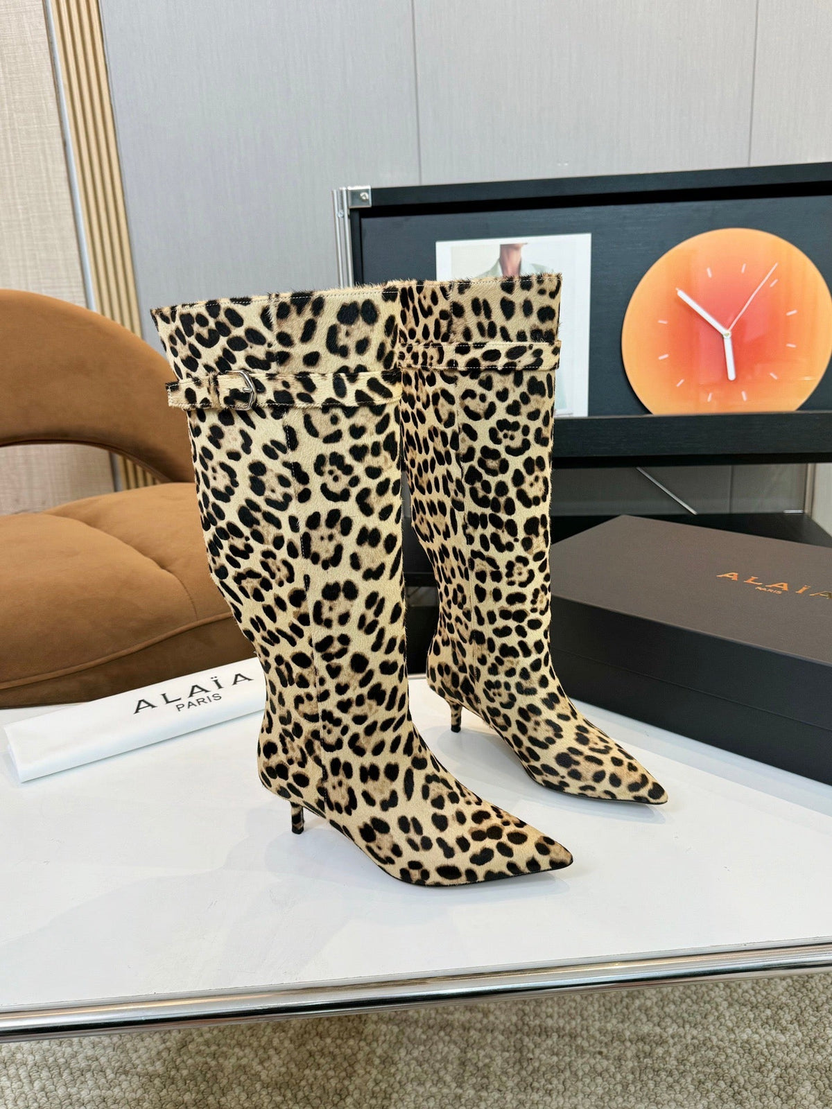 Alaia Printed Boots