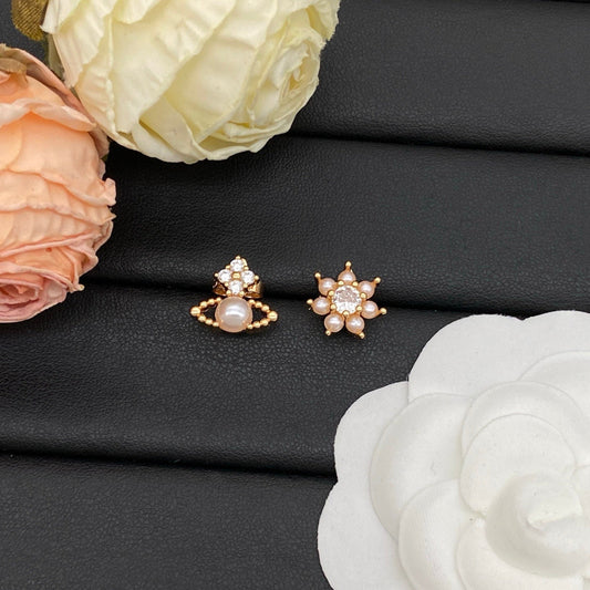 Vivienne Westwood Rose Gold Earrings