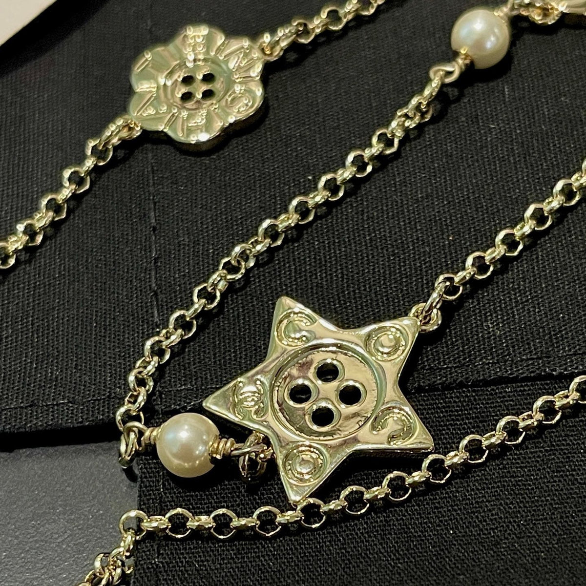 Chanel Star Sweater Chain