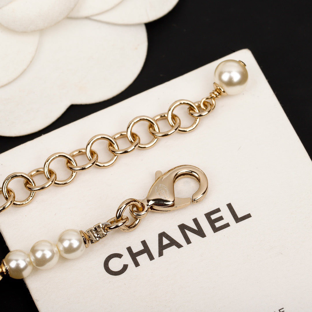 Chanel Pearl Star Waist Chain