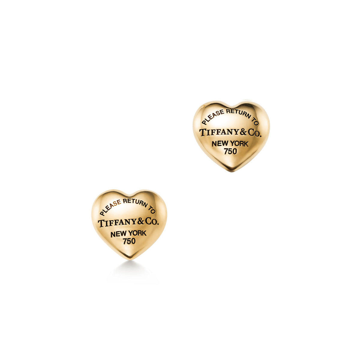 Tiffany Return to Tiffany Full Heart Earrings