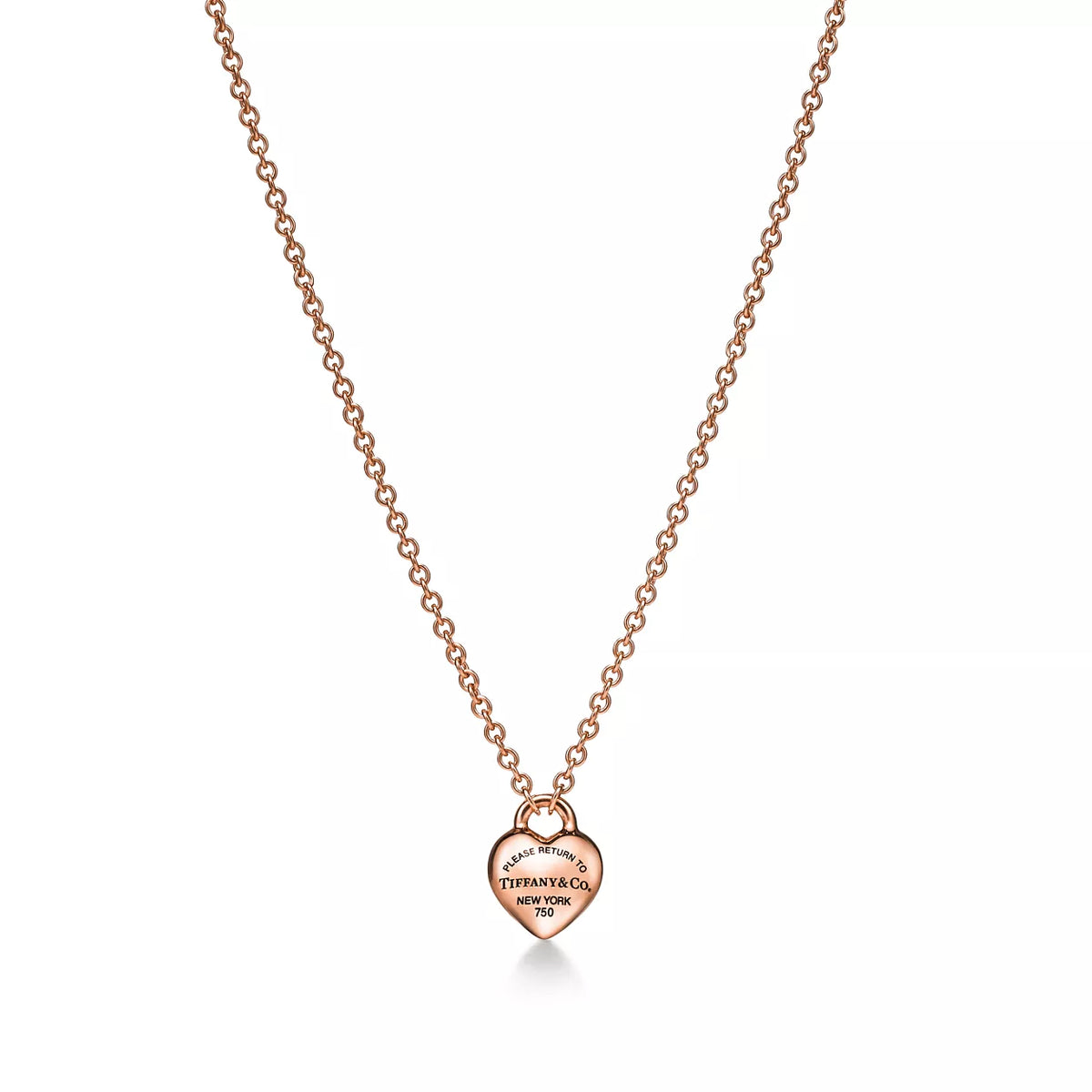 Tiffany Return to Tiffany Full Heart Pendant Necklace
