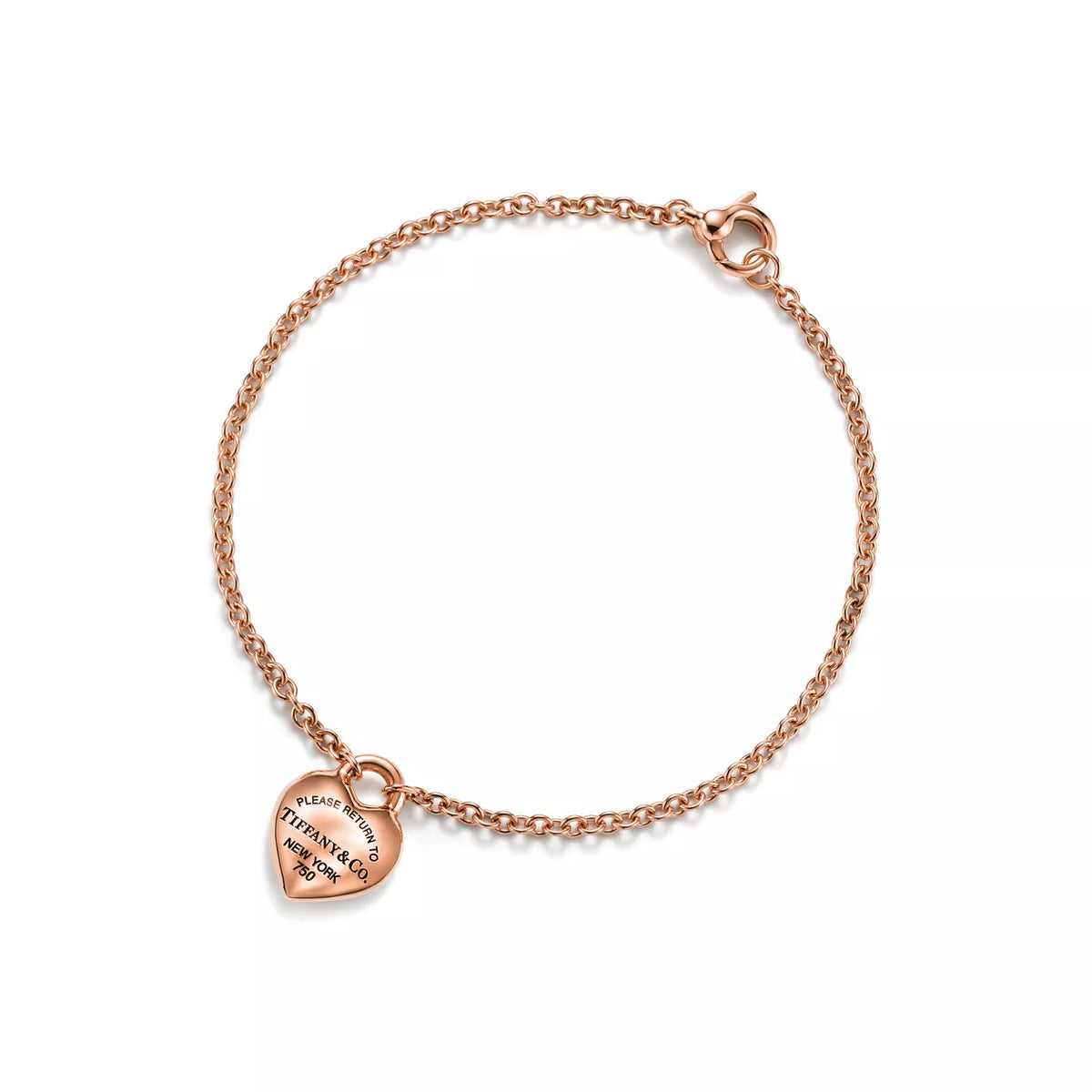 Tiffany Return to Tiffany Full Heart Bracelet(18cm)