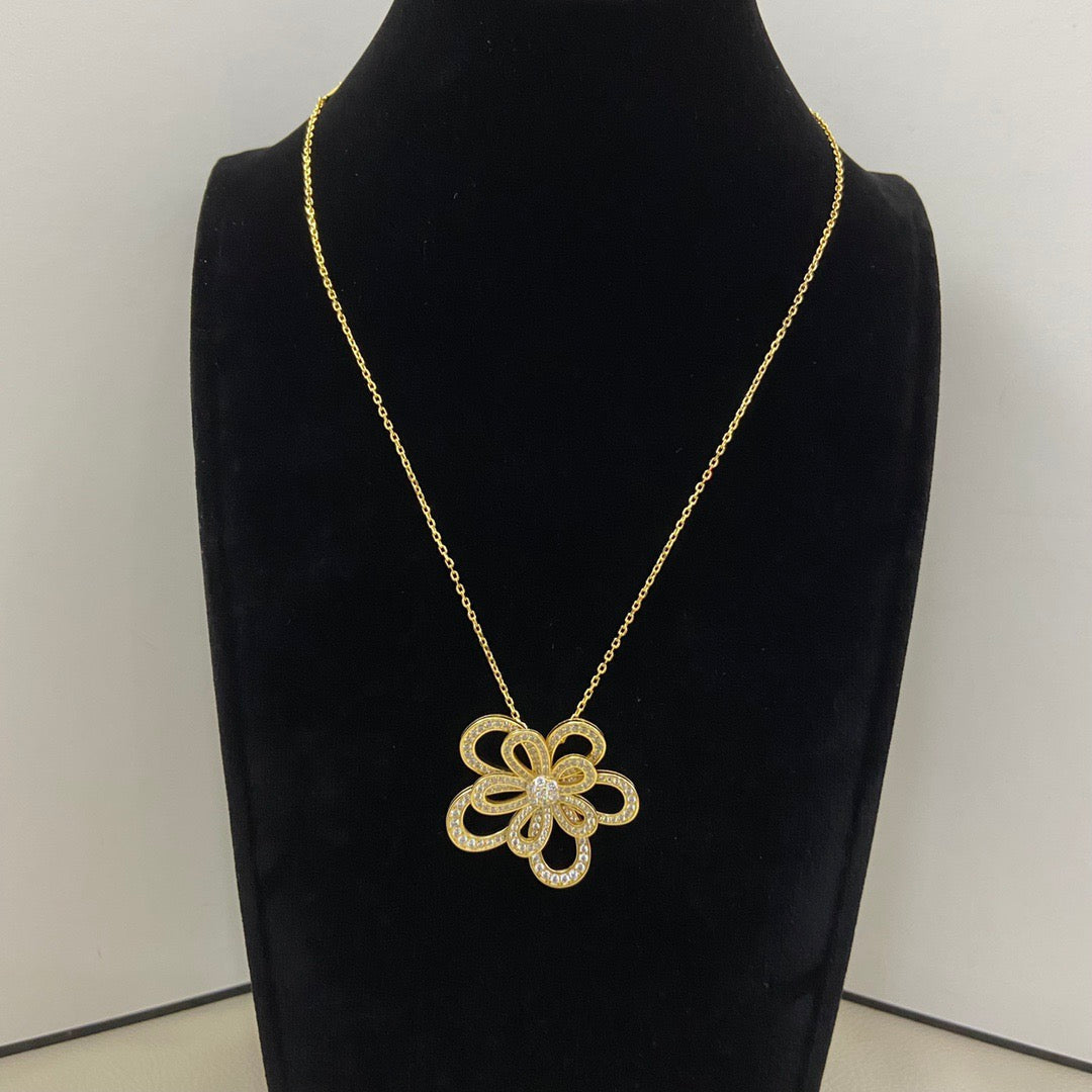 VCA Flower Diamond Necklace