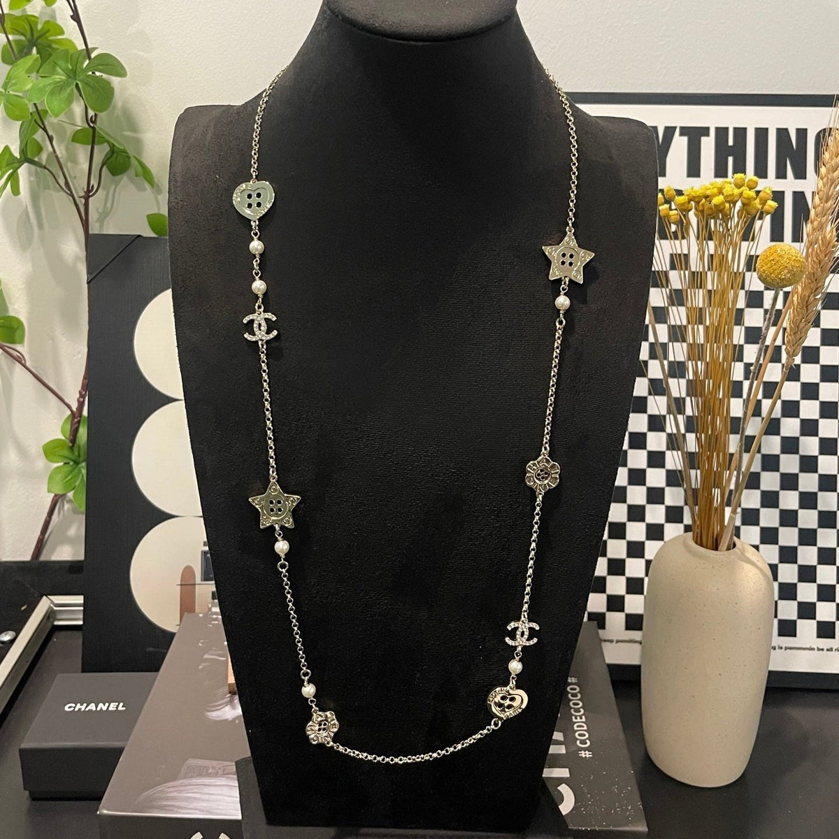 Chanel Star Sweater Chain
