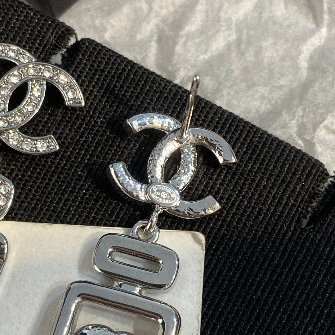 Chanel Perfume Bottle Earrings