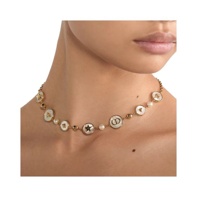Dior Petite Circle Necklace