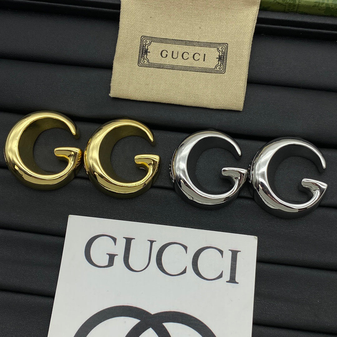 Gucci G Shape Hoop Earrings