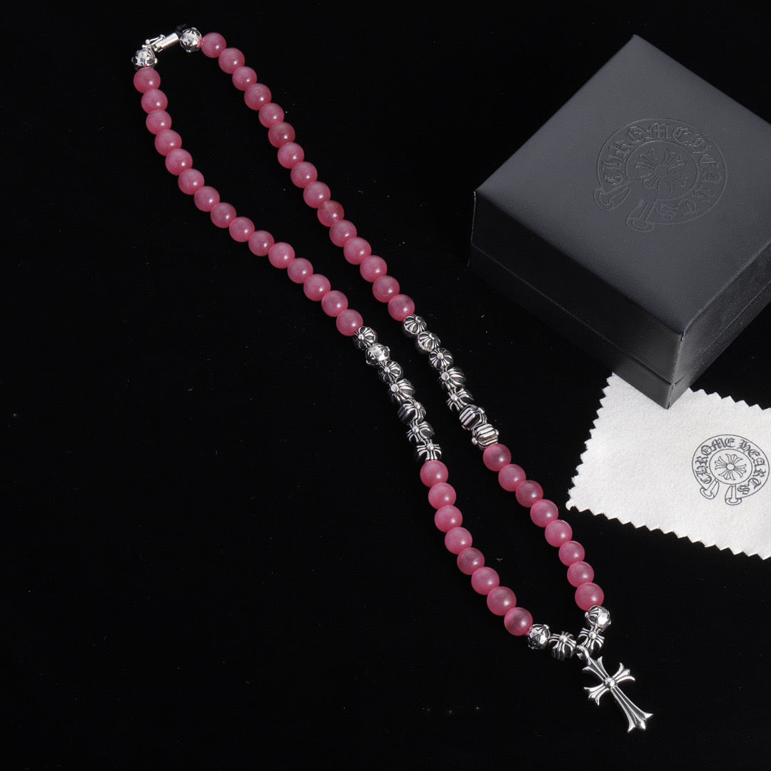 Chrome Hearts Bead Necklace