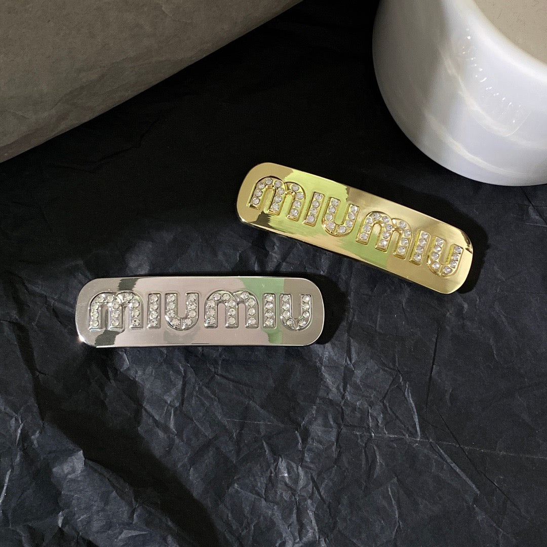 Miu Miu Hair Clip (2pcs Total)