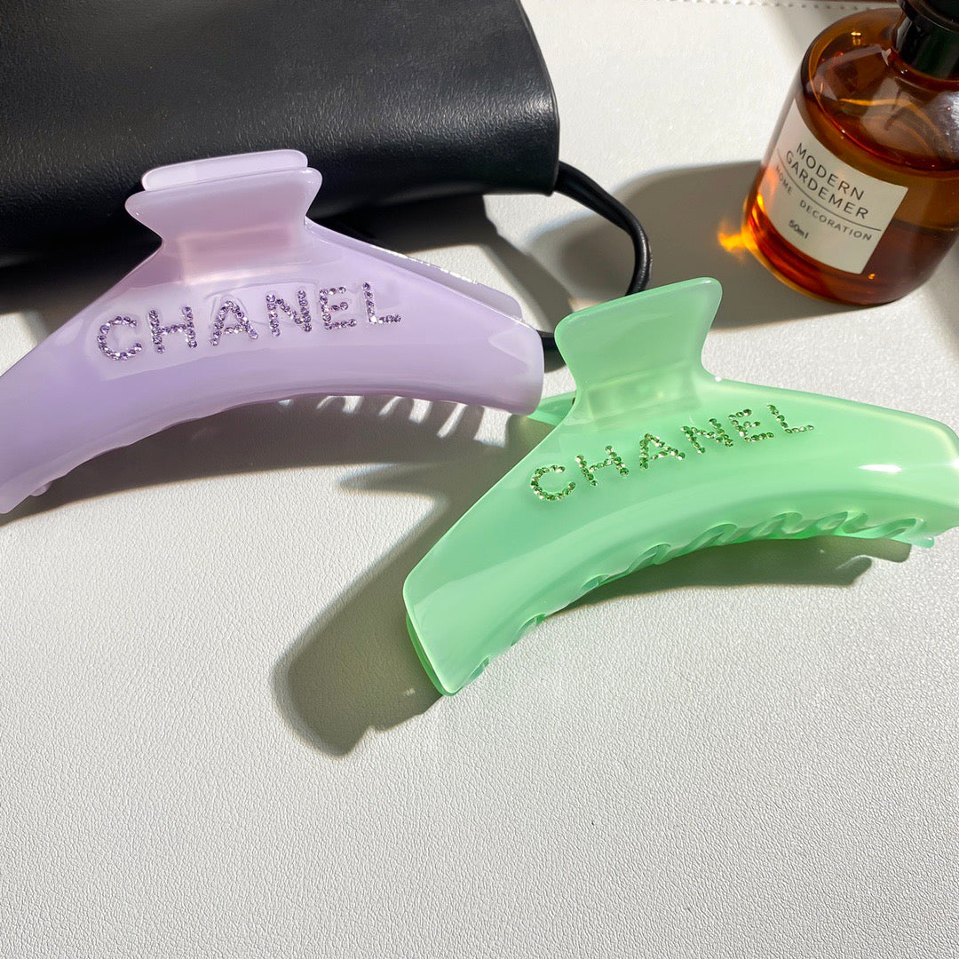 Chanel Candy Color Hair Claw