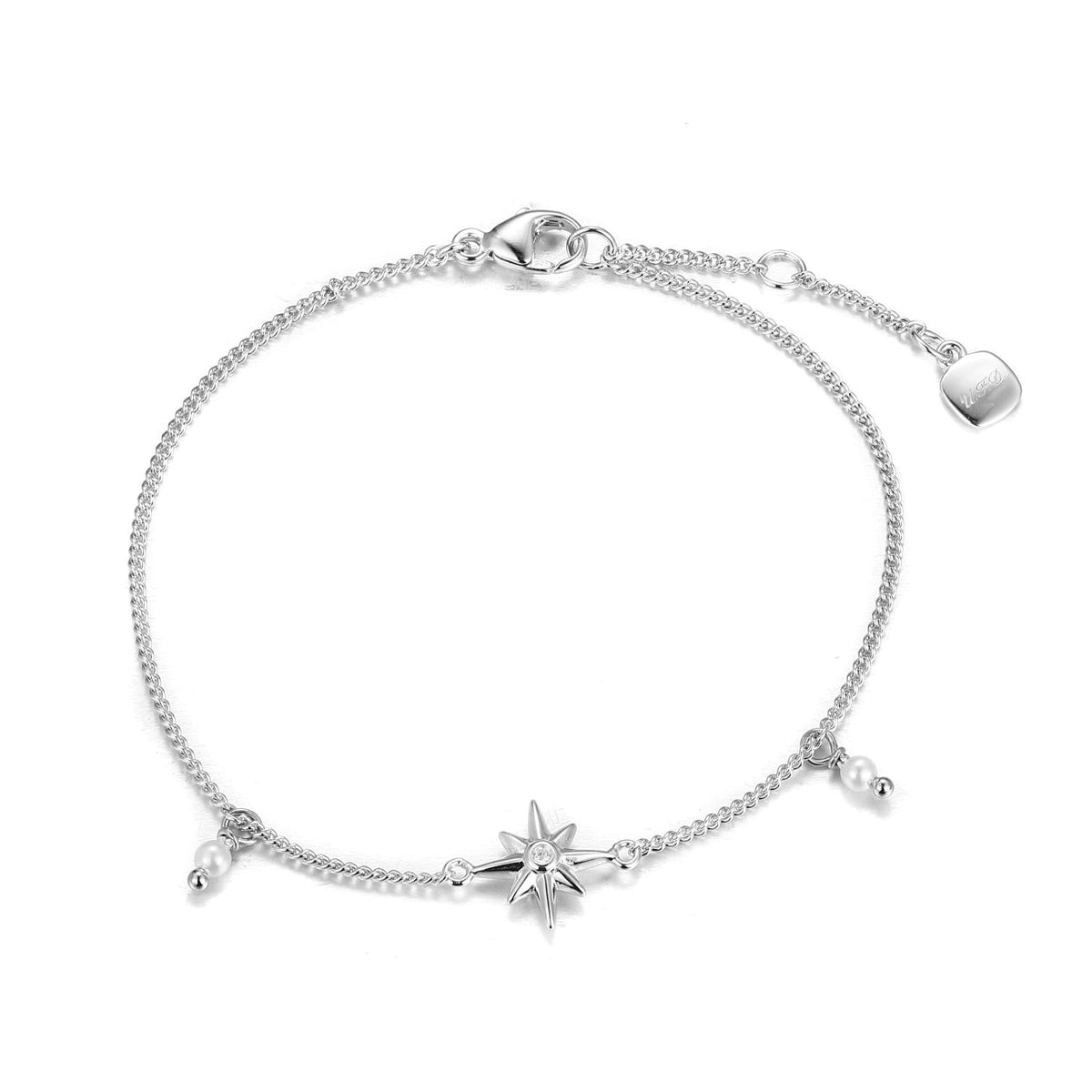 Celestial Eight-Star Pearl Bracelet