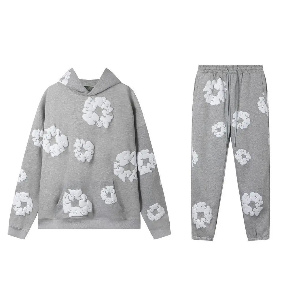 Denim Tears Men and Women Hoodie Set