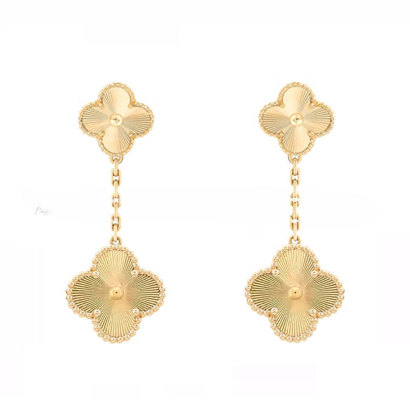VCA Magic Alhambra 2 Motif Earrings