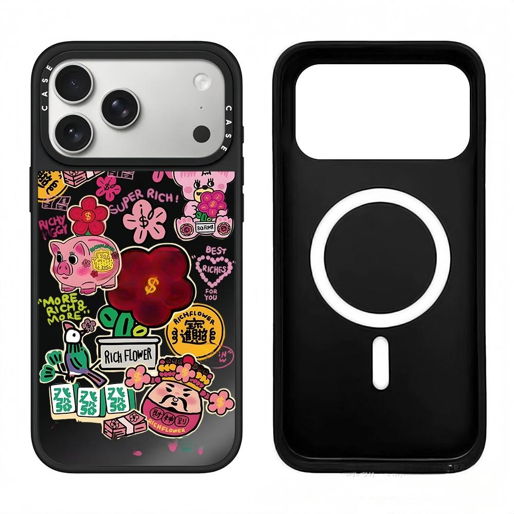 CASETiFY Rich Flower MagSafe Phone Case