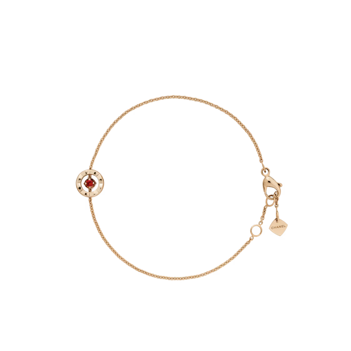 Chanel Coco Bracelet Ruby Beige Gold