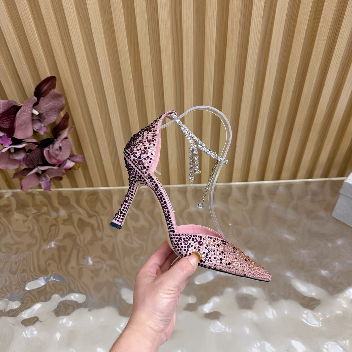 Jimmy Choo Sparkling High Heels