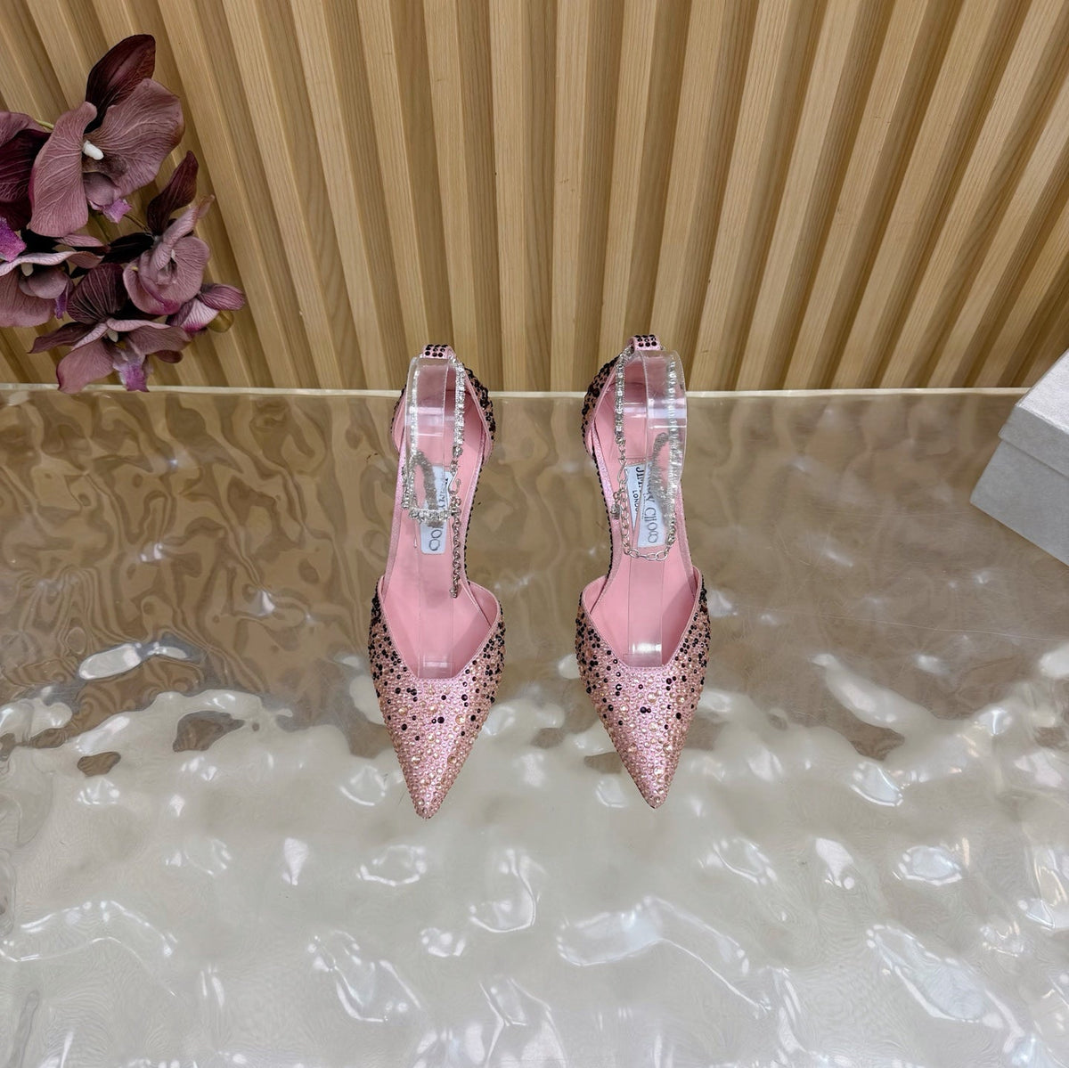 Jimmy Choo Sparkling High Heels