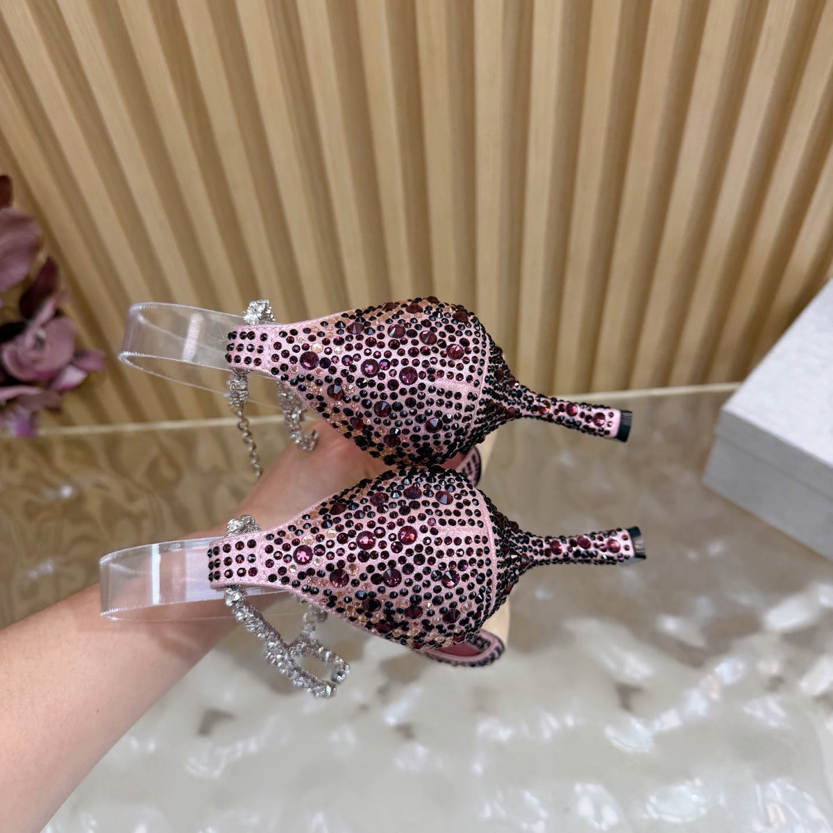 Jimmy Choo Sparkling High Heels
