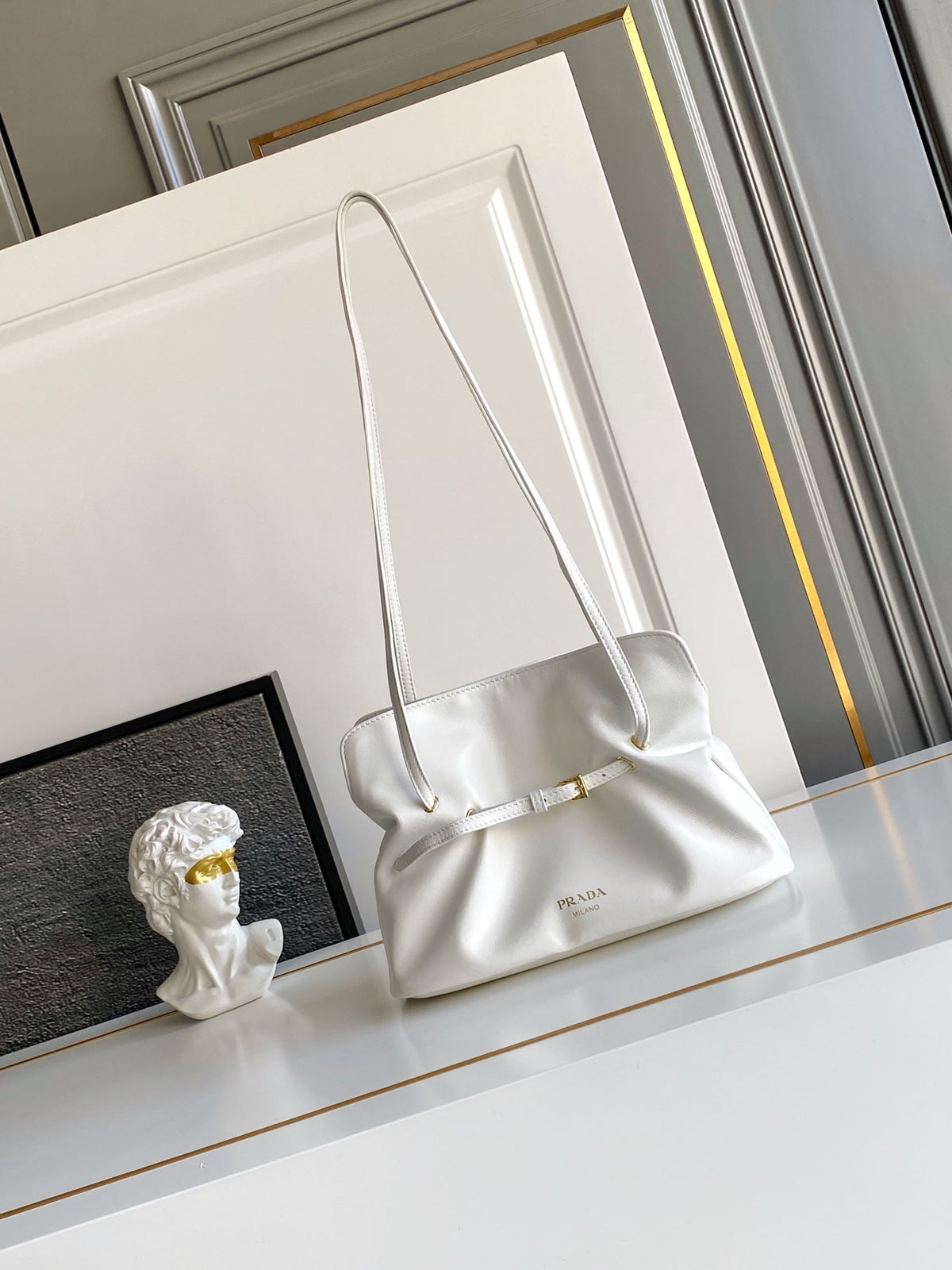 Prada Dada Small Nappa Leather Bag