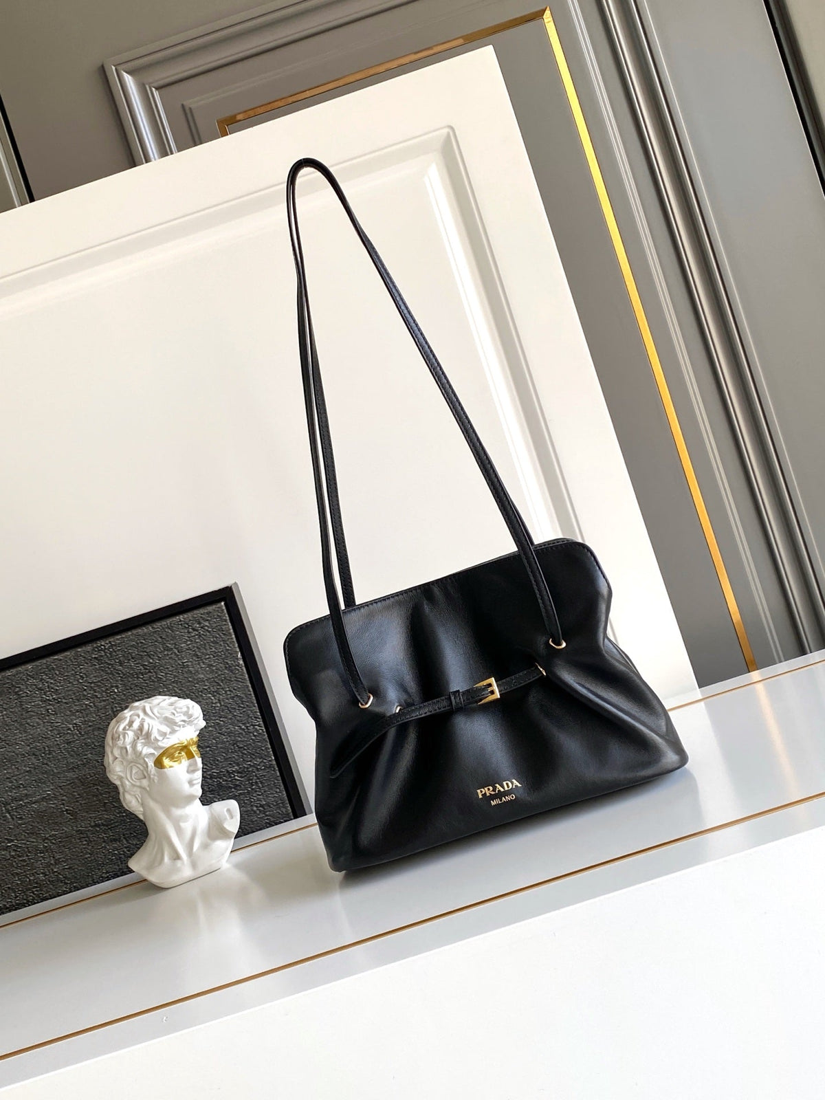 Prada Dada Small Nappa Leather Bag