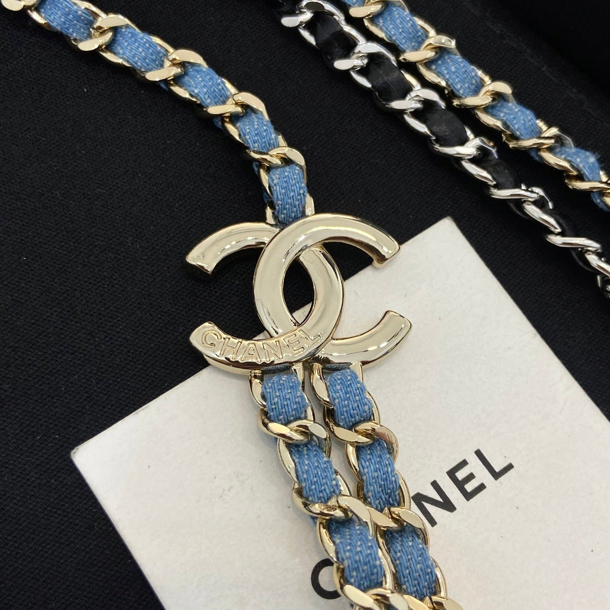 Chanel Denim Waist Band